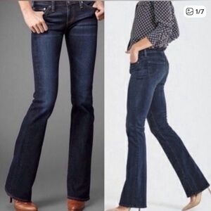 AG Adriano Goldschmied Indigo Flare Jeans